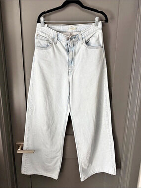 Levi's Cinch Baggy Wide Leg Jeans in Blue Waist 29 Like New